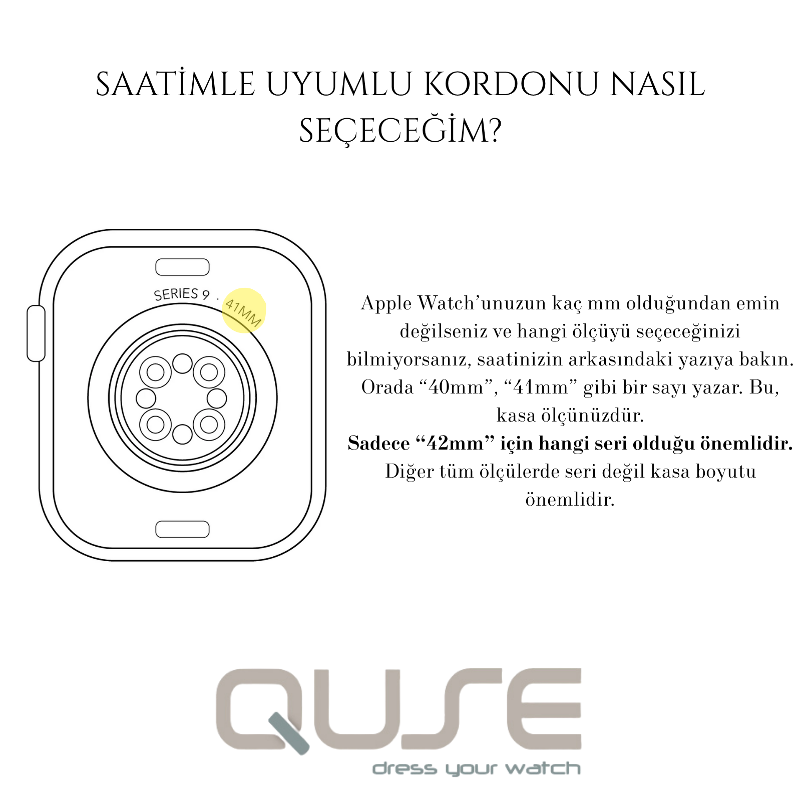 Kordon Seçimi Görseli