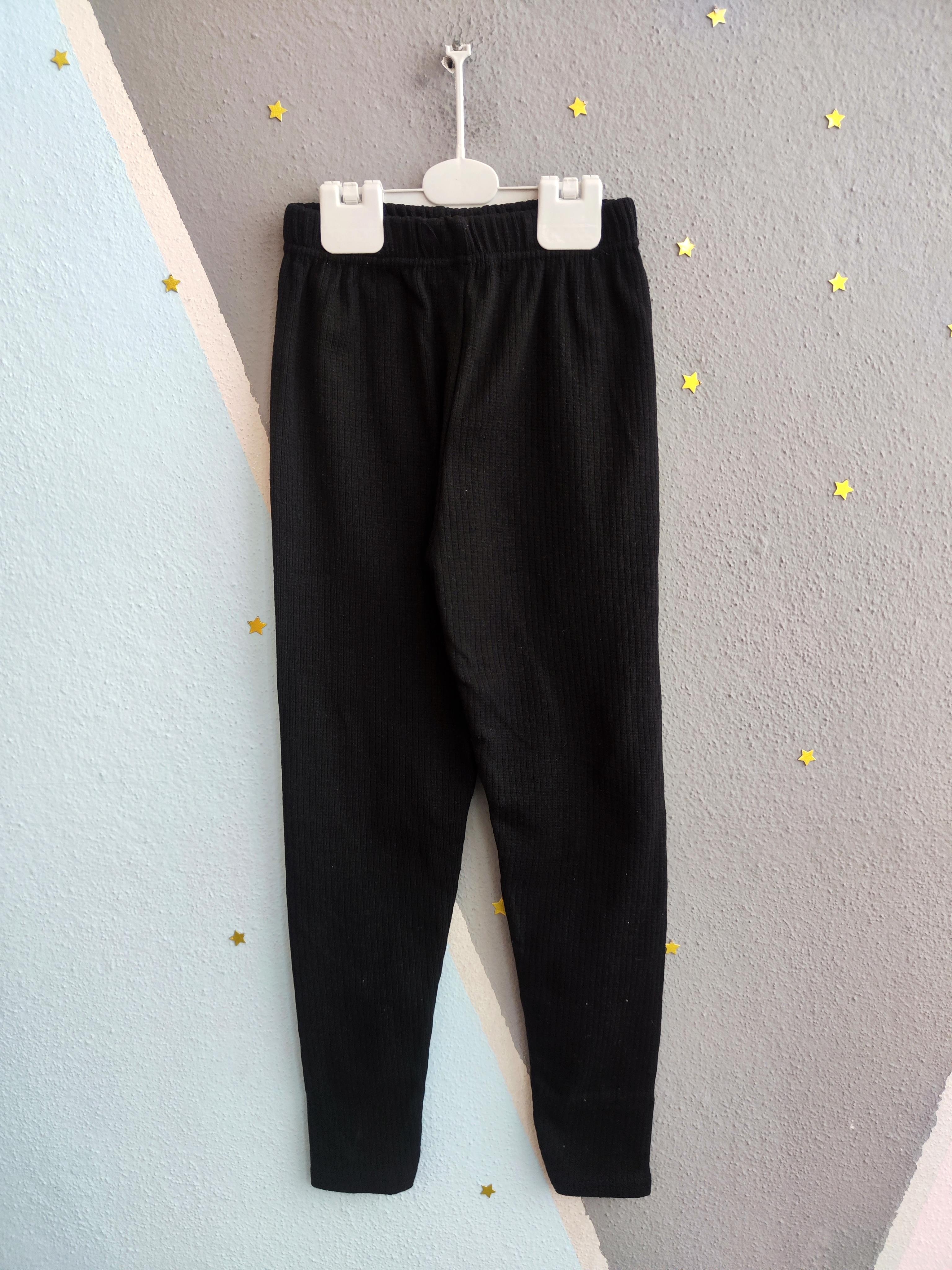 1240 - Fitilli Unisex Tayt- Siyah