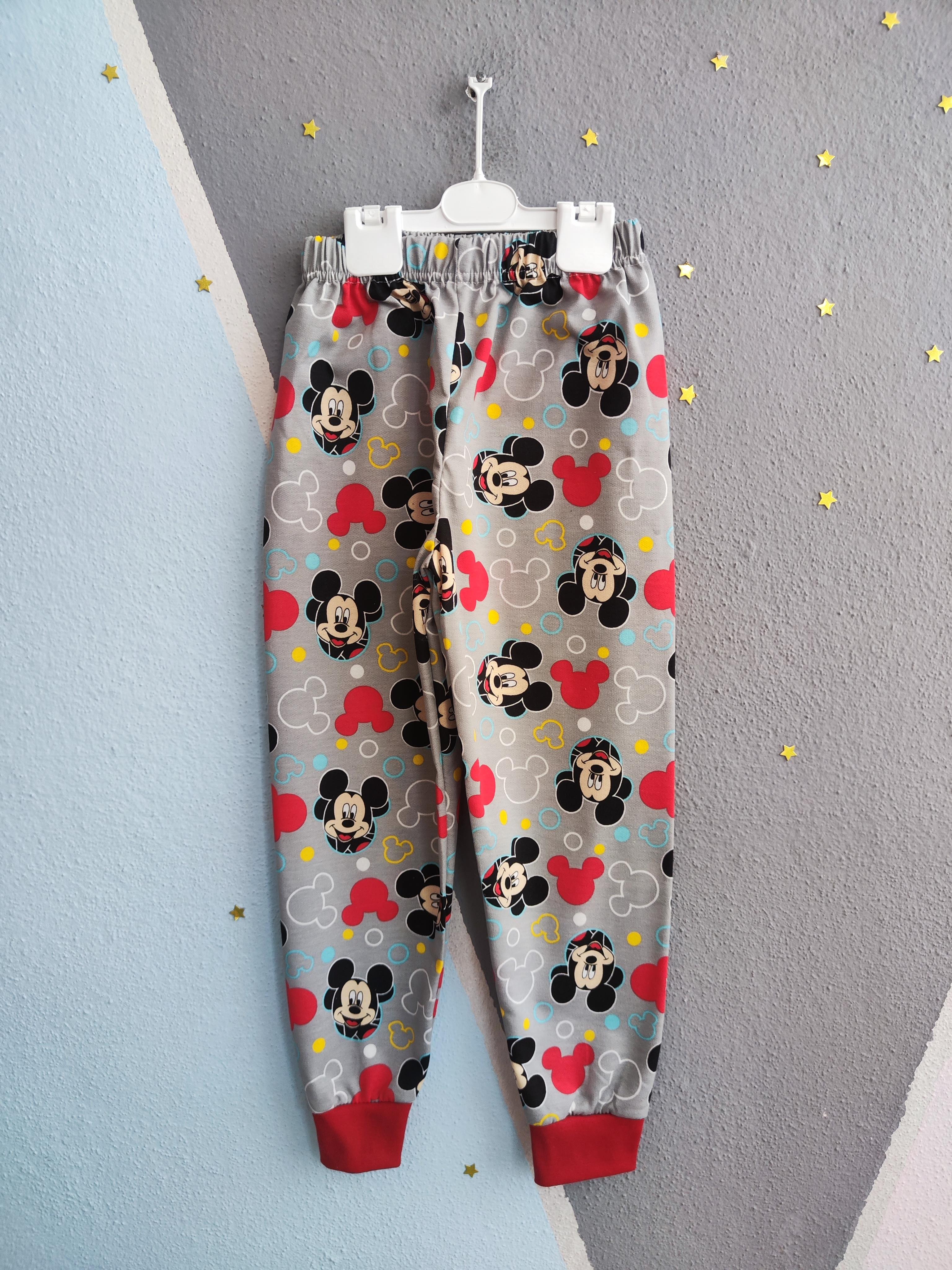 1279 - Minnie Baskılı Kız Çocuk Takımı - Füme