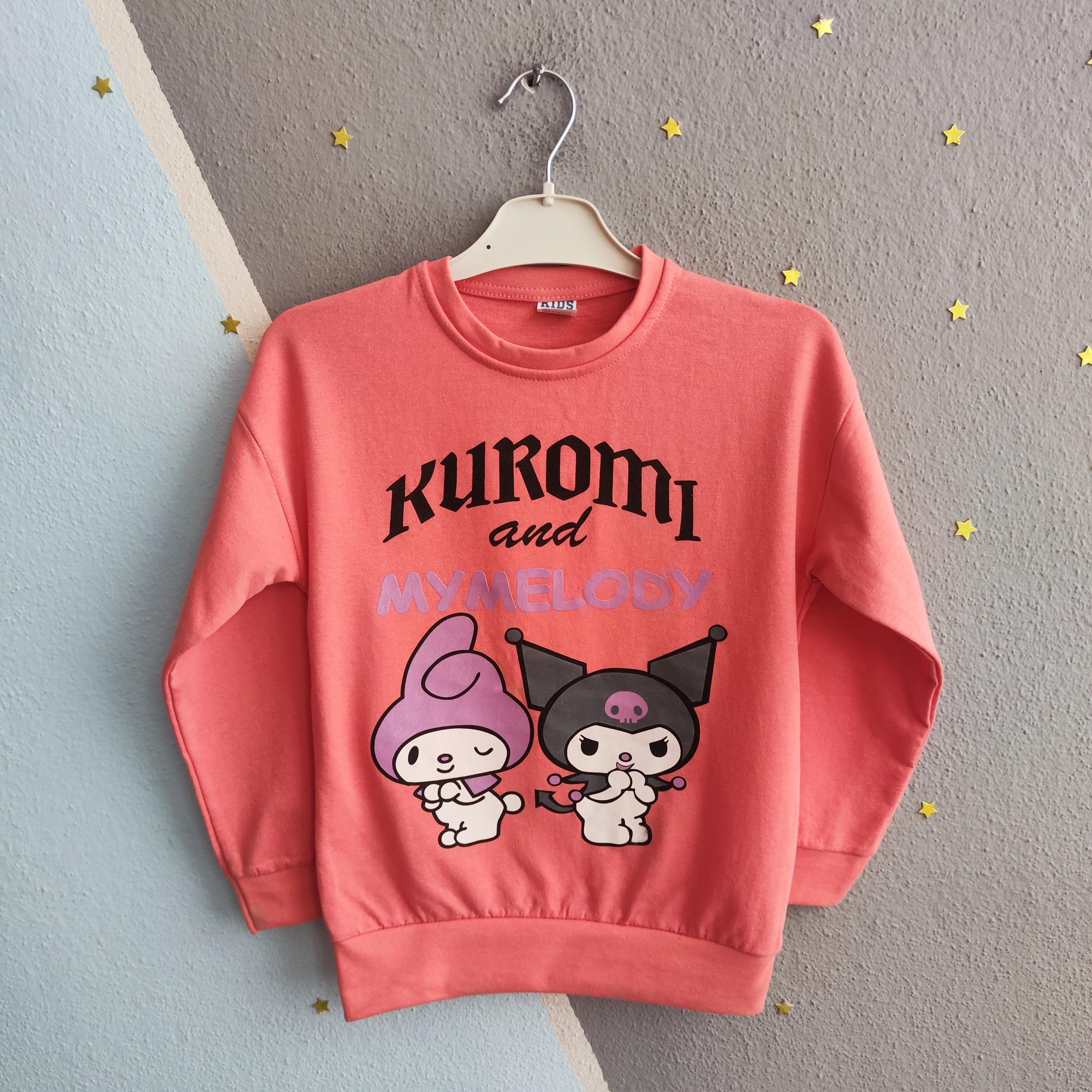 1389 - My Melody Baskılı Kız Çocuk Takımı -Somon