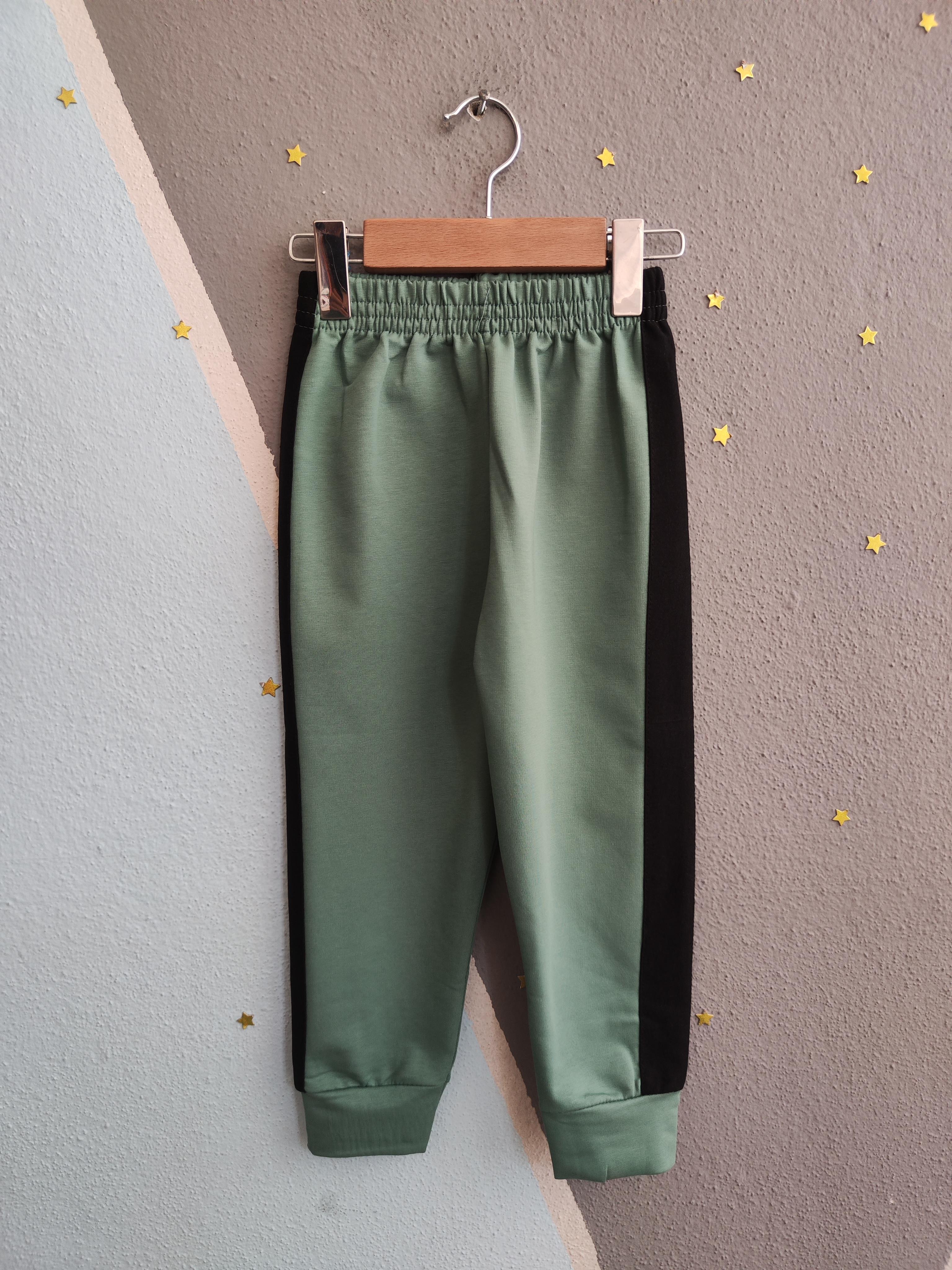 1700 - Wear The Future Baskılı Erkek Çocuk Takım - Mint Yeşili