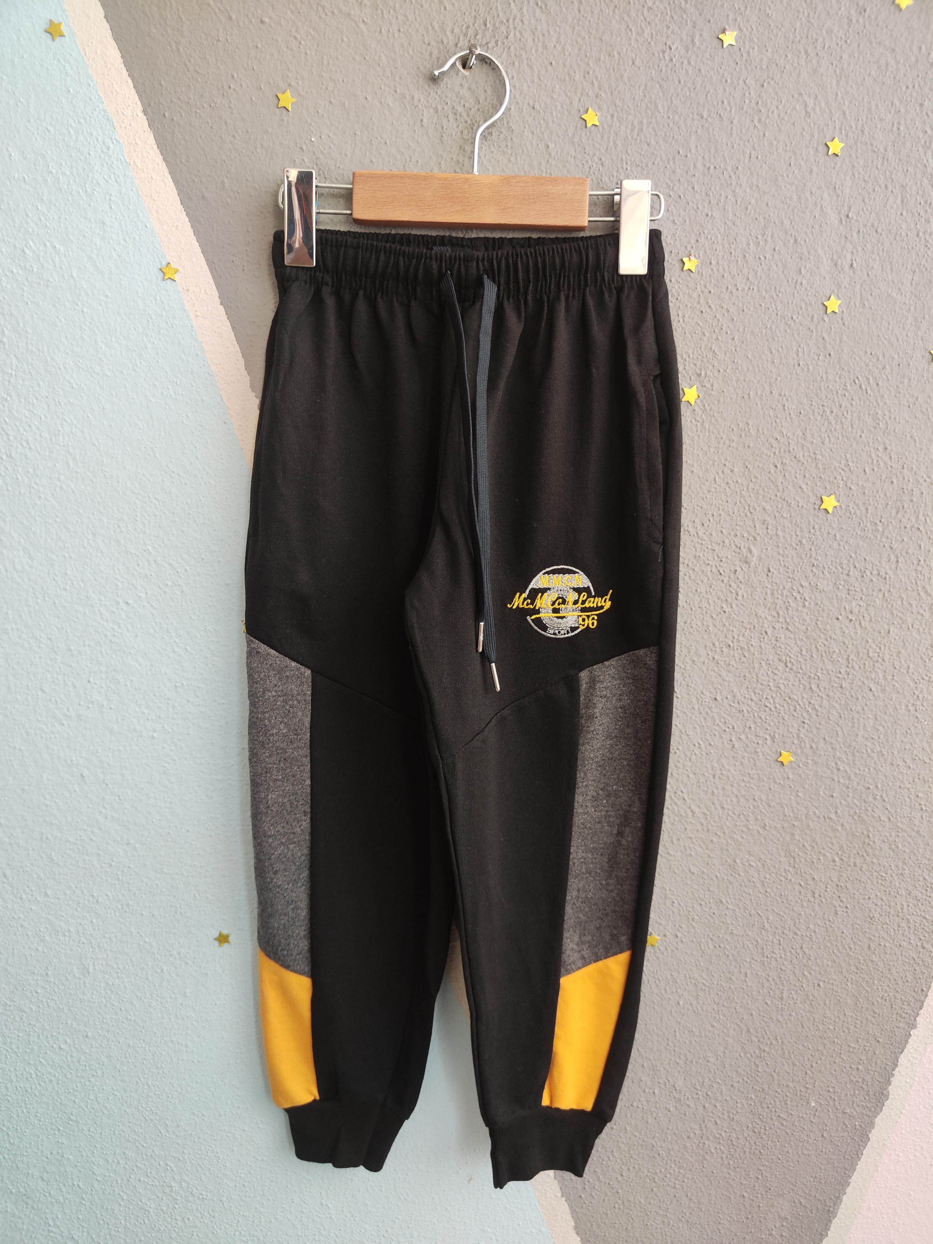 1704 - MMCN Baskılı Tek Alt- Siyah