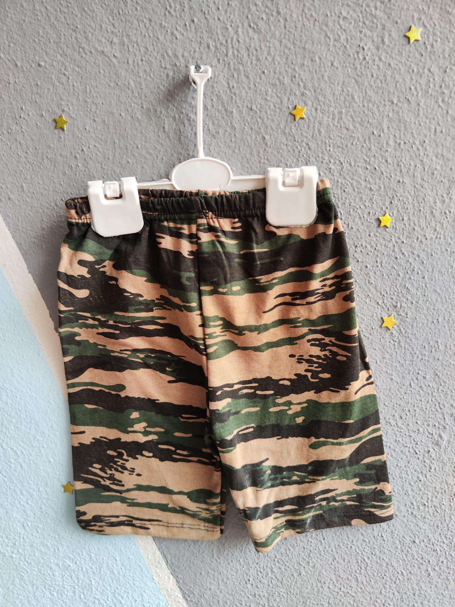 Kids Vogue Baskılı Yazlık Erkek Takım- Sarı