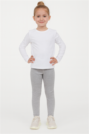 1240 - Fitilli Unisex Tayt- Gri