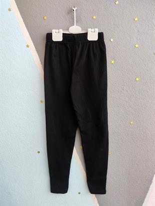 1240 - Fitilli Unisex Tayt- Siyah