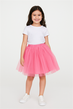 1417 - Tütü Etek - Pembe