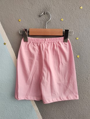 1625- Karakter Baskılı  Kız Takım- Toz Pembe