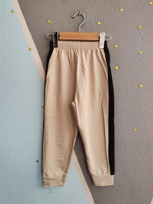 1700 - Wear The Future Baskılı Erkek Çocuk Takım - Krem