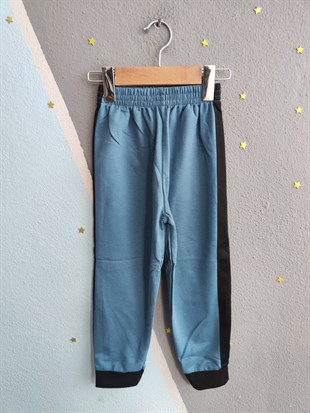 1700 - Wear The Future Baskılı Erkek Çocuk Takım - Buz Mavisi