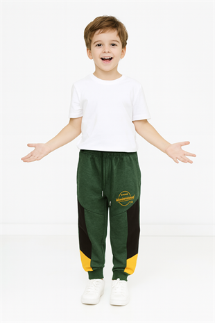 1704 - MMCN Baskılı Tek Alt- Yeşil