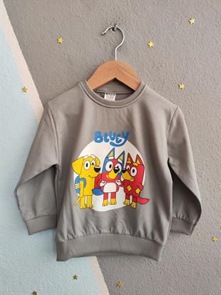 1745 - Karakter Baskılı Mevsimlik Erkek Takımı - Gri