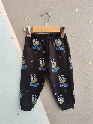 1745 - Karakter Baskılı Mevsimlik Erkek Takımı - Mavi