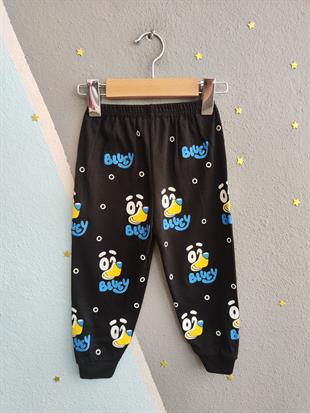 1745 - Karakter Baskılı Mevsimlik Erkek Takımı - Sarı