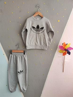 1798 - Always Baskılı Erkek Takım - Gri