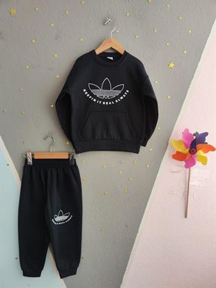 1802 - Always Baskılı 2 İp Kışlık Erkek Çocuk Takım - Lacivert