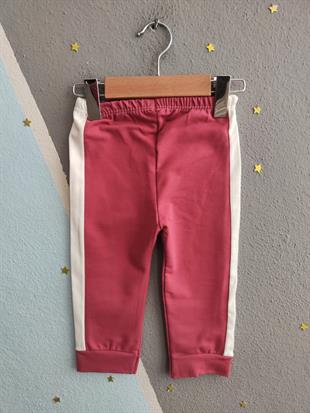 1843 -  Karakter Baskılı Aylık Kız Bebek Takım - Vişne