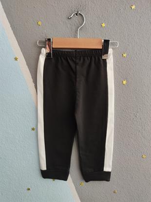 1843 -  Karakter Baskılı Aylık Kız Bebek Takım - Siyah