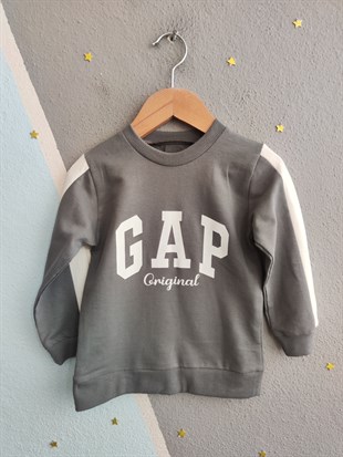 1986 - Original Baskılı Unisex Çocuk Takım - Füme