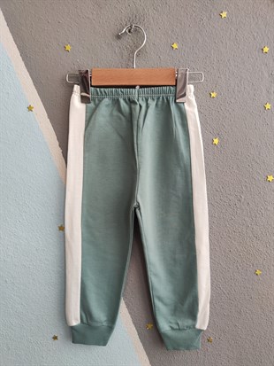 1986 - Original Baskılı Unisex Çocuk Takım - Yeşil