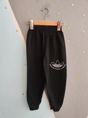 1994 - Tişörtü Baskılı Eşofman Altı Lastikli Yazlık Erkek  Çocuk Takımı - Lacivert