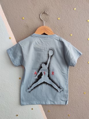 1995 - Basketbol Temalı Eşofman Altı Lastikli Erkek  Çocuk Takımı - Mavi