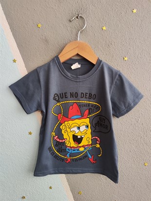 1998 - Karakter Baskılı Kısa Kollu Erkek  Çocuk Takımı - Lacivert