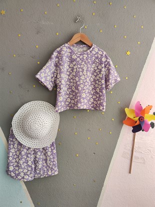 2000 -Güneş Bahçesi Seti Kız Çocuk Takımı - Lila