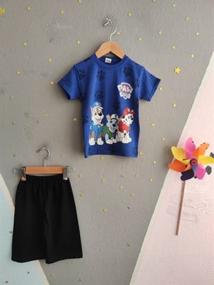 2006 - Baskılı Erkek Çocuk Takım - Saks