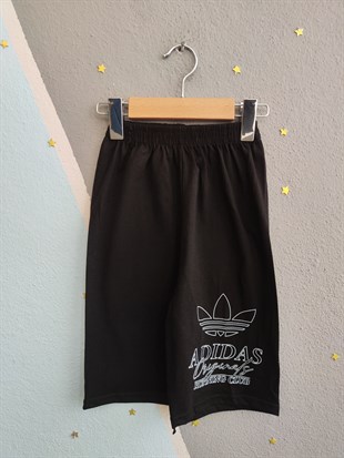 2014 -  Originals  Baskılı Şortlu Erkek Çocuk Takım - Koyu Mavi