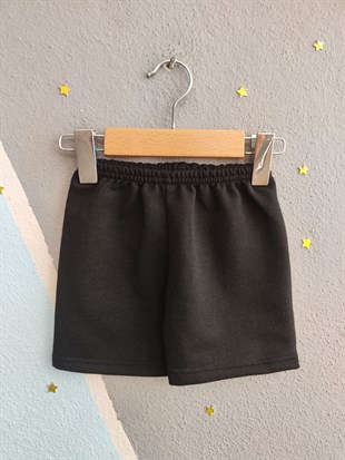 2102 -Bear Baskılı Erkek Bebek Takım - Krem -siyah