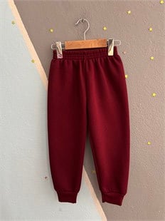 2167 - Baskılı Kışlık Erkek Çocuk Takımı - Bordo