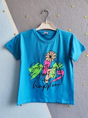 Altı İspanyol Paçalı Kız Takım - Mavi