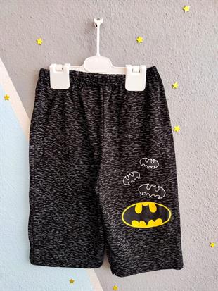 1466 - Batman Baskılı Sıfır Kollu Erkek Takım- Mavi