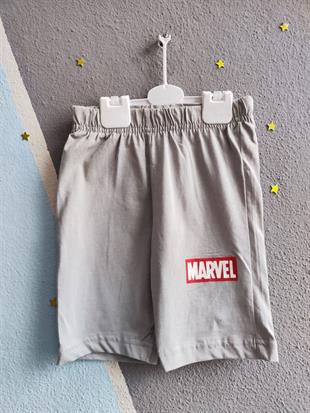 Marvel Baskılı Marka Erkek Takım - Gri