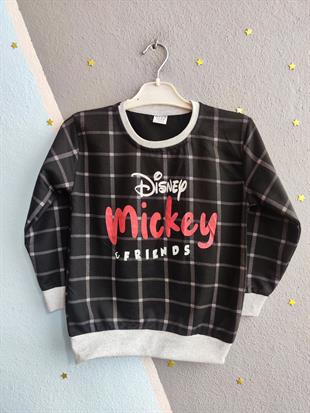 Mickey - Disney Baskılı Erkek Takım - Siyah