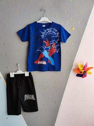 Spiderman Kısa Kollu Erkek Takım - Saks