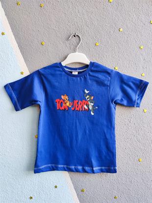Tom&Jerry Baskılı Kotlu Erkek Takım- Saks
