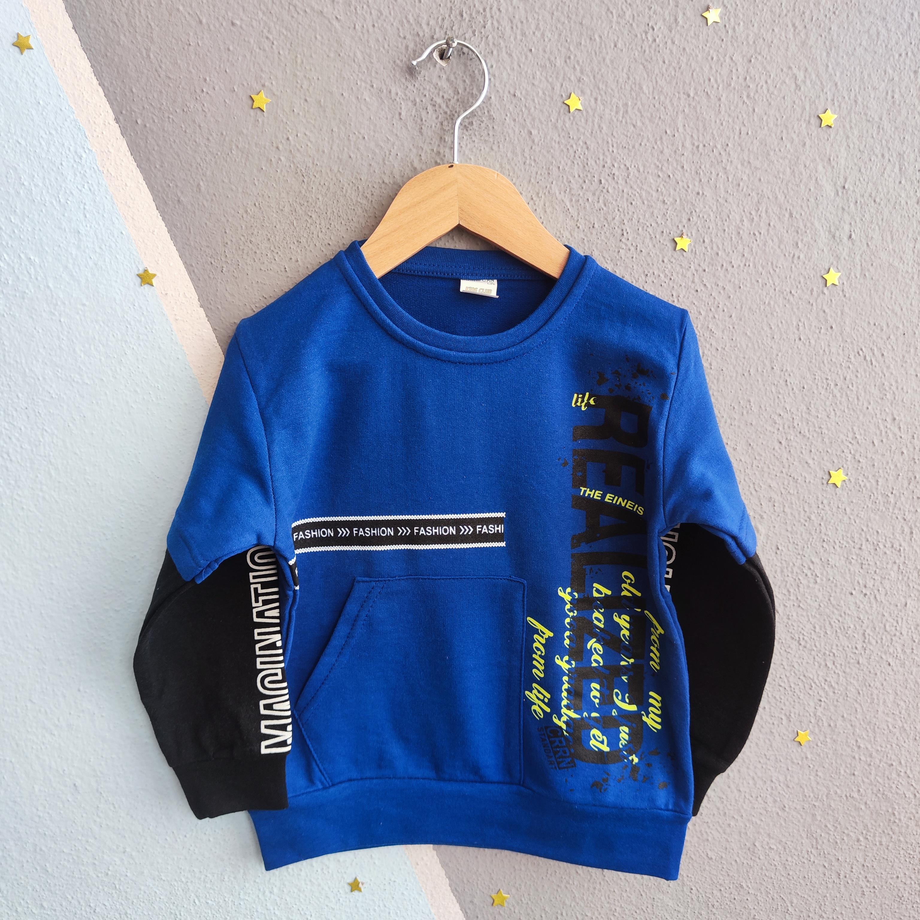 1427 - Realized Baskılı Erkek Sweat - Saks