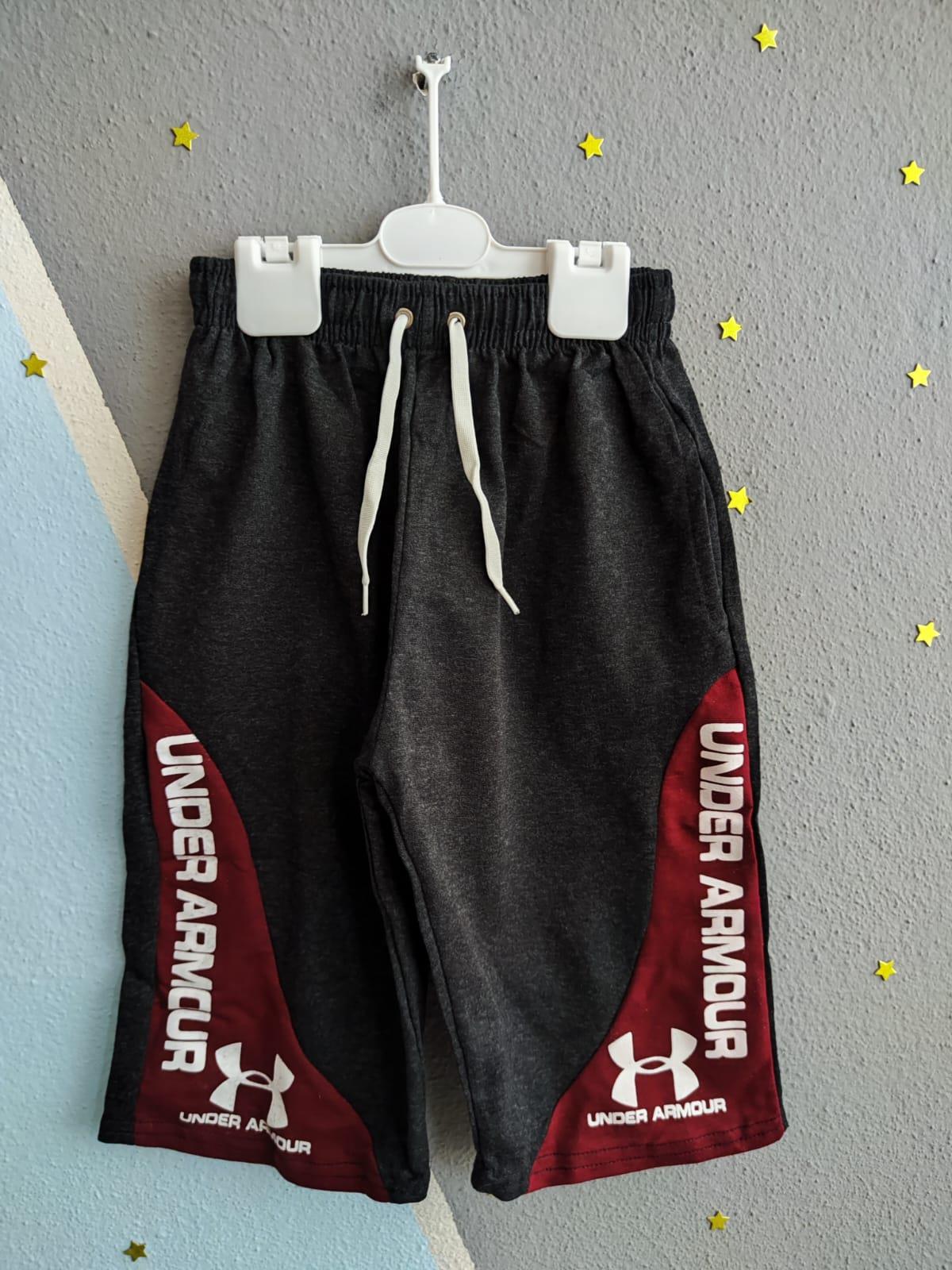 Under Armour Baskılı Erkek Kapri- Füme
