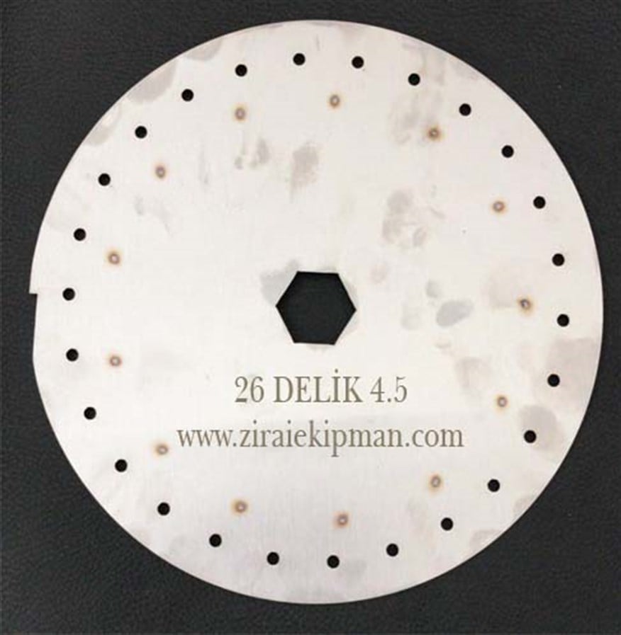 26 Delik 4.5 mm Havalı Mibzer Ekim Diski