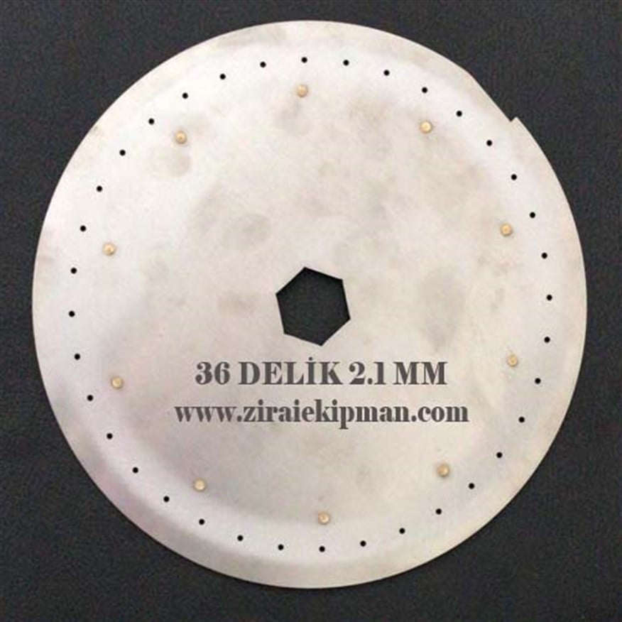 36 Delik 2.1 mm Havalı Mibzer Ekim Plakası