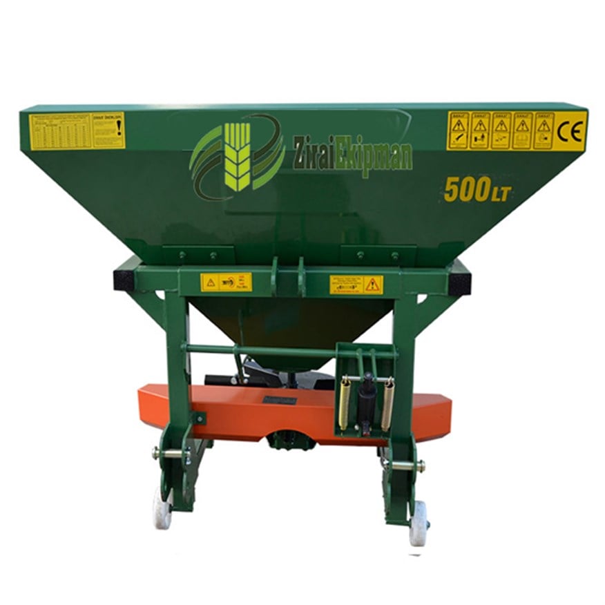 Gübre Serpme Makinesi Tek Diskli 500 Lt