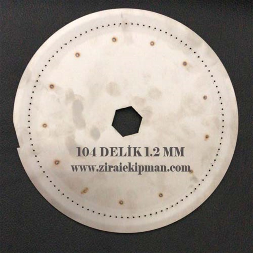 104 Delik 1.2 mm Patlıcan Ekim Diski