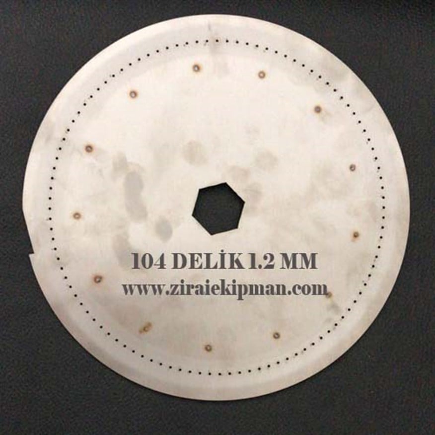 104 Delik 1.2 mm Soğan Ekim Diski