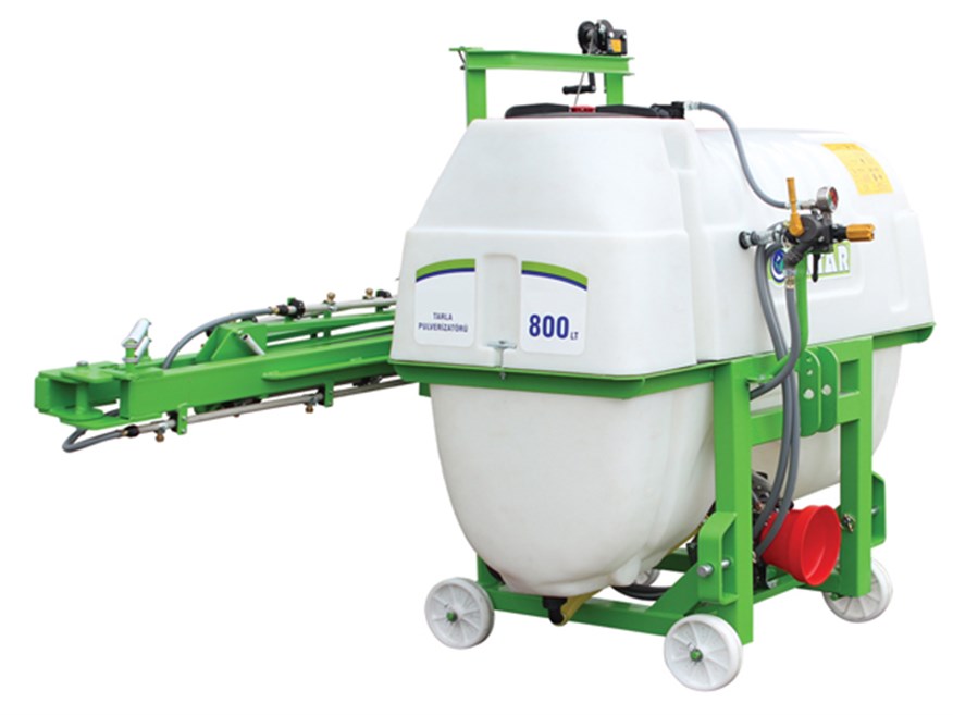 Tarla Pülverizatörü Asılır Tip Manuel Kollu 800 Lt