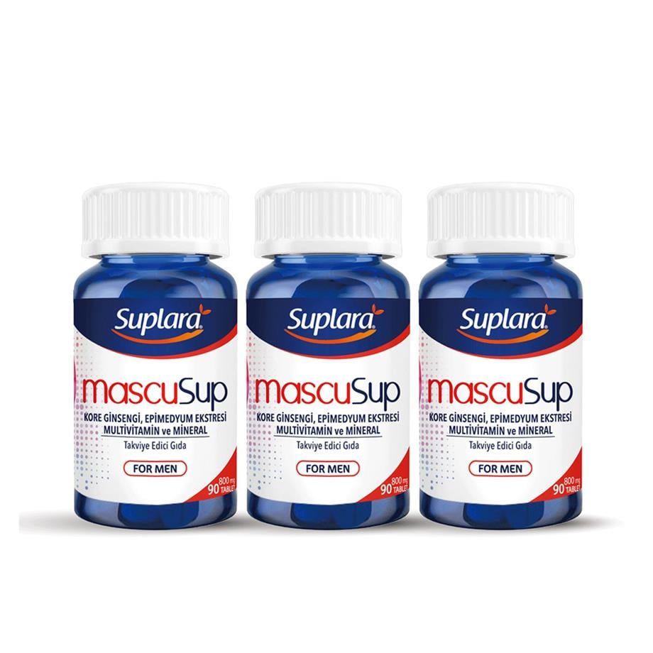 Suplara Mascusup For Man (Üçlü Paket)