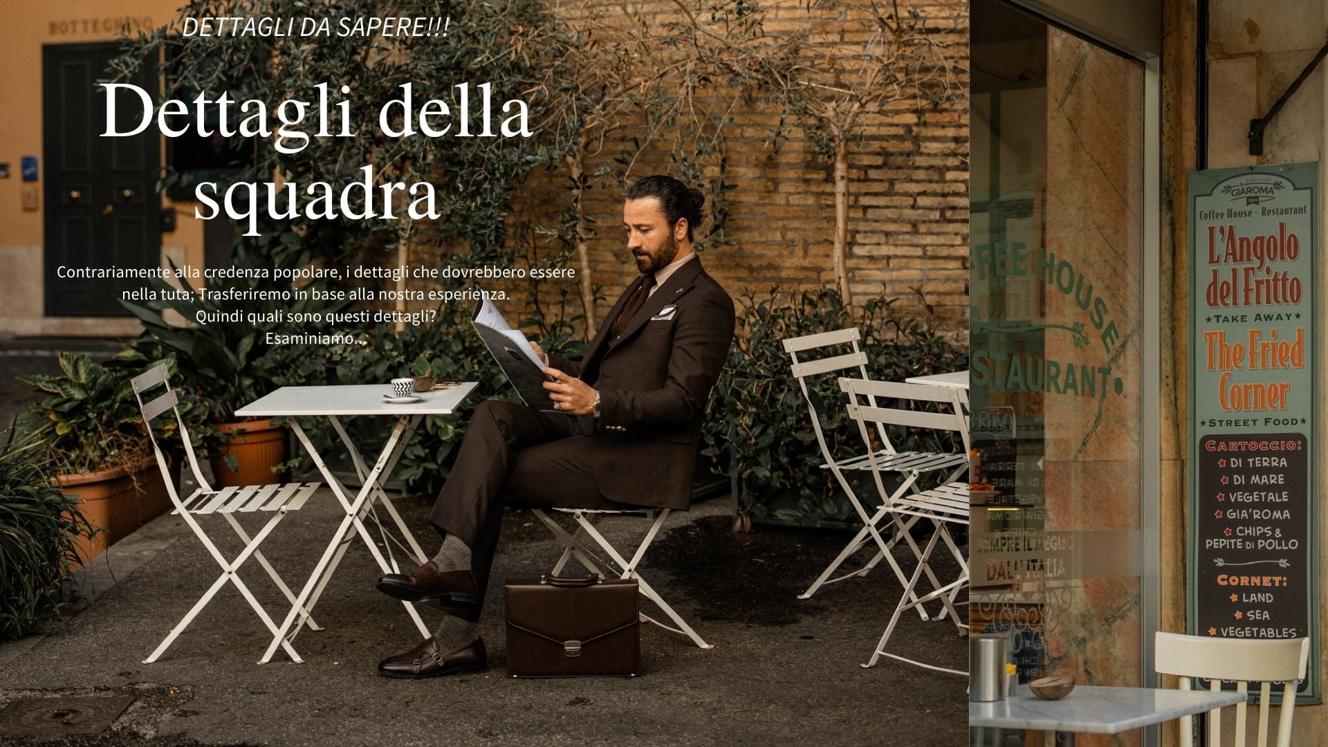 DETTAGLI CHE DEVI SAPERE SULL'ABITO