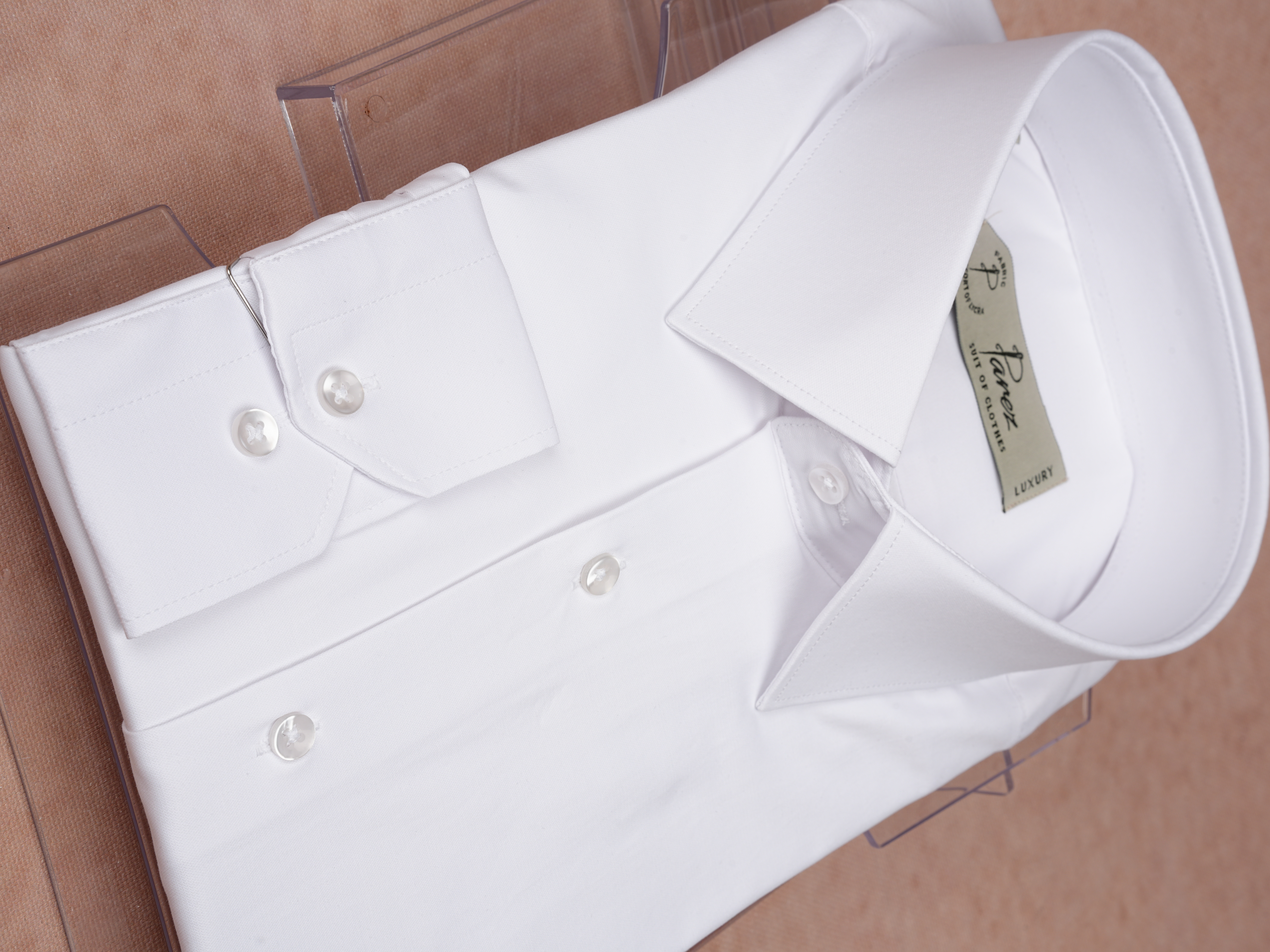 Premium Classic Collar Slim Fit Mens Shirt - White