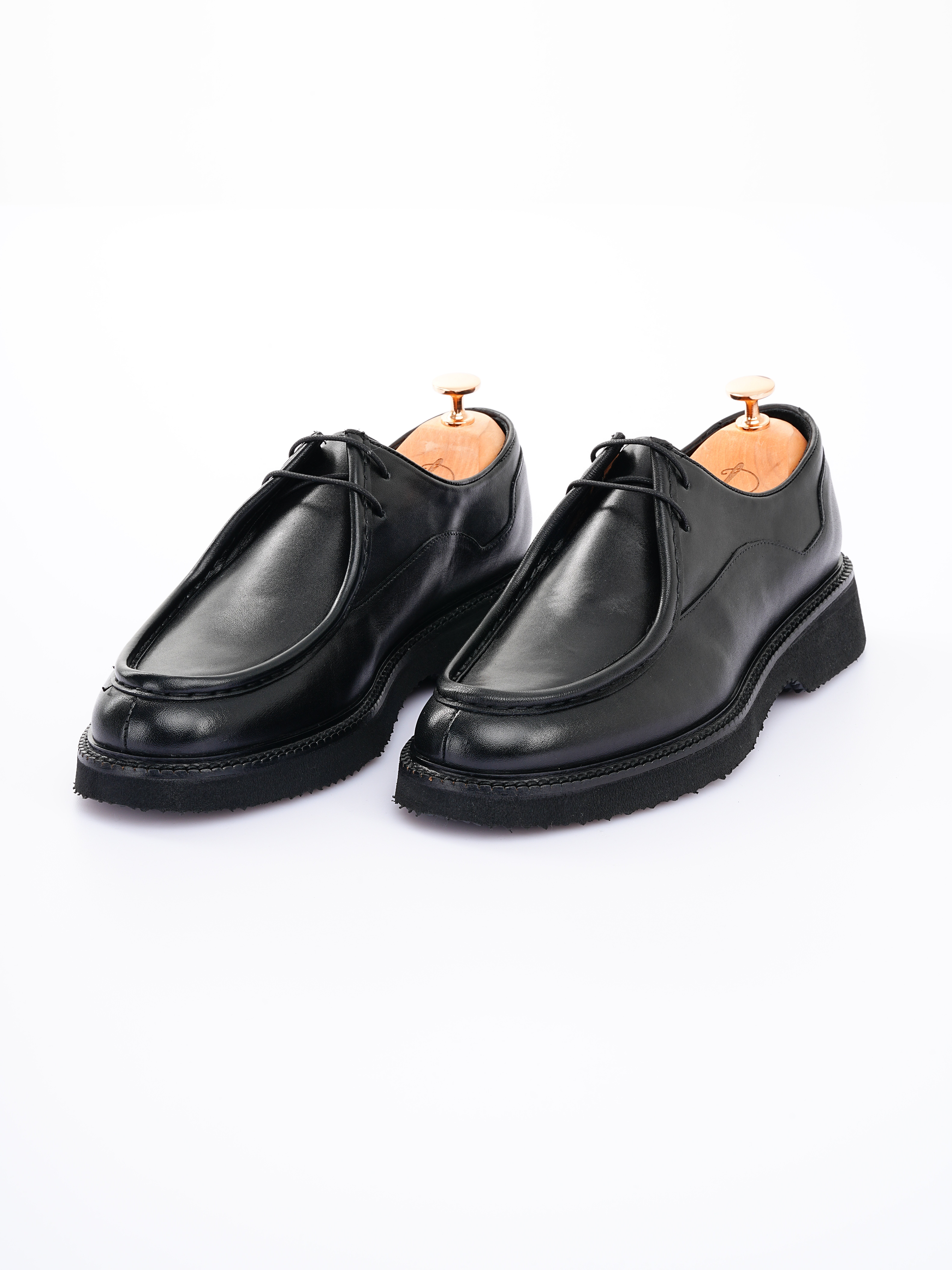 Spiro alkol açma deri 
Dana iç astar 
Feta eva tabanlı Ayakkabı - Siyah