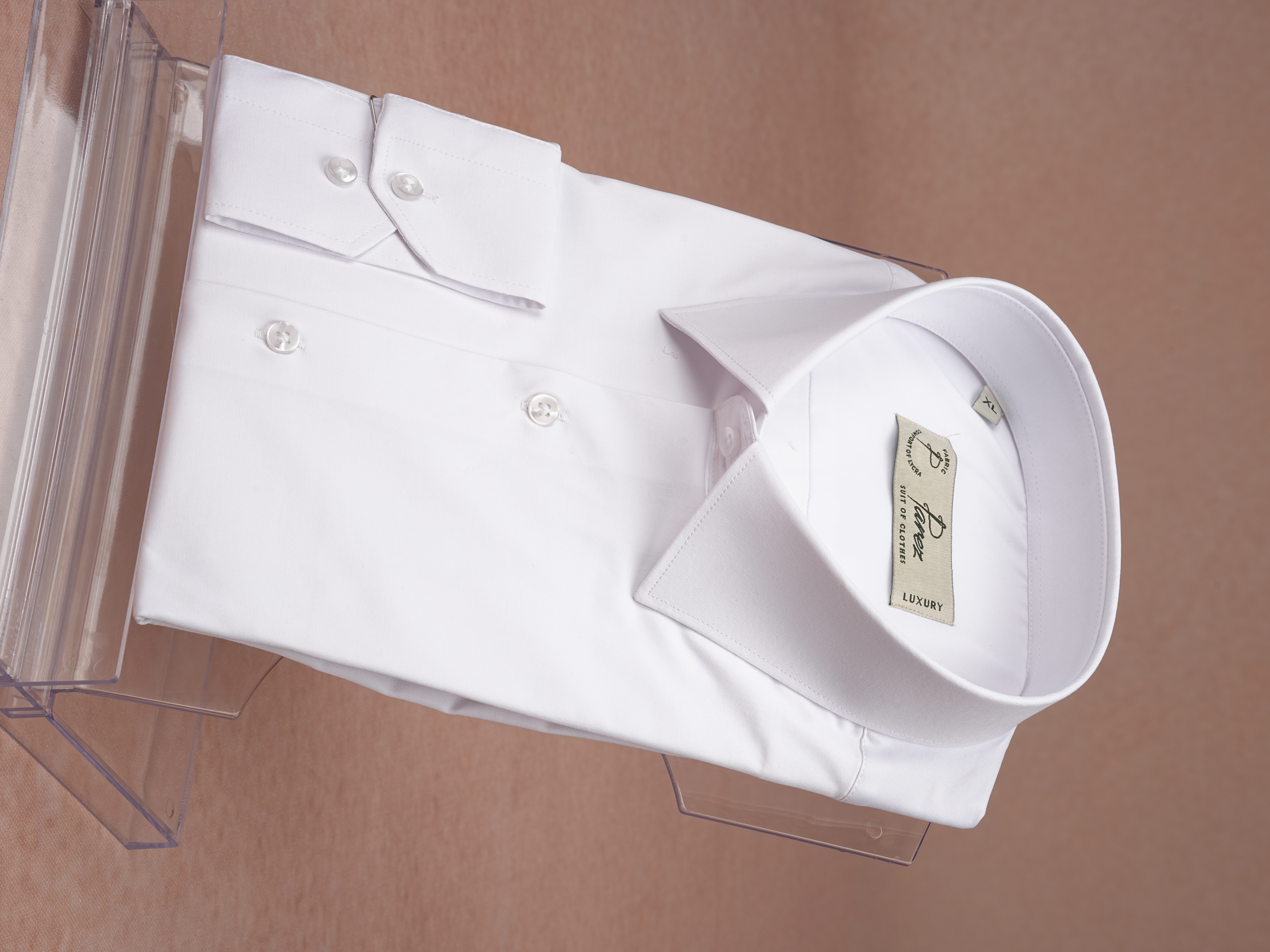 Premium Classic Collar Slim Fit Mens Shirt - White